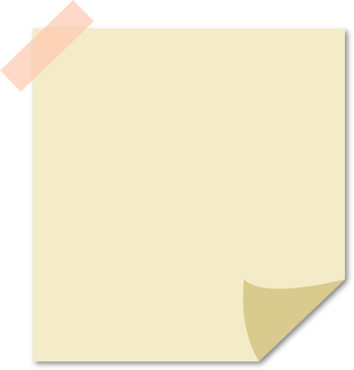 Sticky Note Illustration